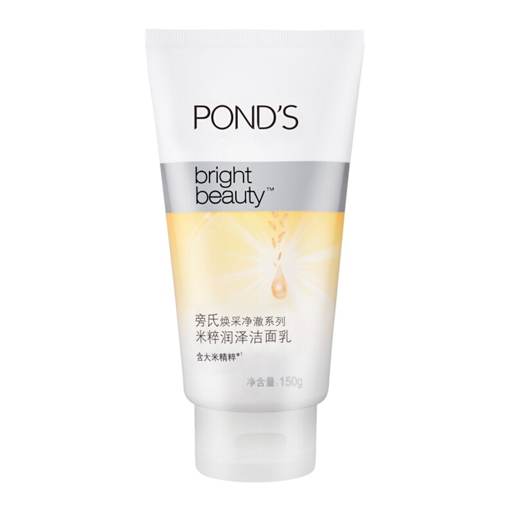 京东PLUS会员： POND'S 旁氏米粹润泽洁面乳 150g *12件 图1