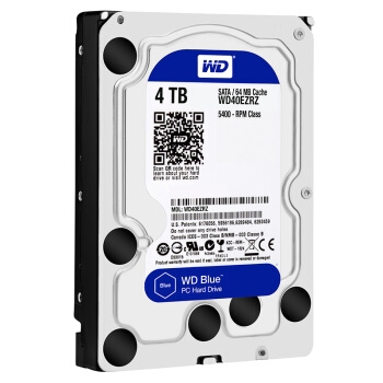 WD 西部数据 Blue(蓝盘) 64MB 5400RPM 机械硬盘 4TB（WD40EZRZ） 图3