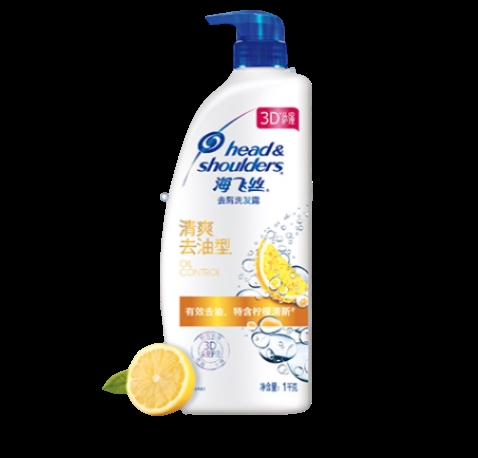 Head & Shoulders 海飞丝 清爽去油型去屑洗发露 1L *3件 图1