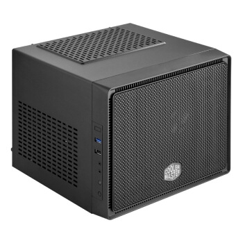 COOLERMASTER 酷冷至尊 小魔方 机箱 黑色 图1