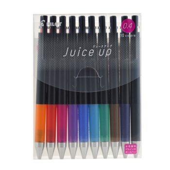 京东PLUS会员： PILOT 百乐 Juice Up系列 LJP-20S4 彩色中性笔 0.4mm 10色套装 图3