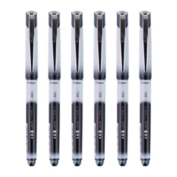 京东PLUS会员： PILOT 百乐 BLN-VBG5 中性笔 黑色 0.5mm 6支装 *3件 图1