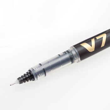 京东PLUS会员： PILOT 百乐 BXC-V7 可换墨囊直液式中性笔 0.7mm 黑色 12支 *3件 图5