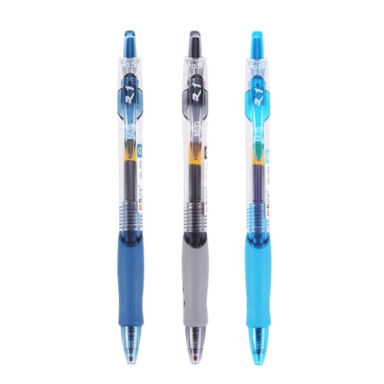M&G 晨光 GP1008 按动中性笔 墨蓝色 0.5mm 12支装 *2件 图2