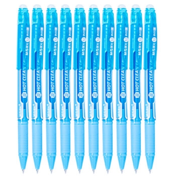 M&G 晨光 AKP61119 中性笔 晶蓝色 0.5mm 10支/盒 *5件 图1
