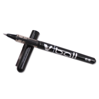 京东PLUS会员： PILOT 百乐 BL-VB5 直液式中性笔 0.5mm 黑色 12支装 *3件 图2