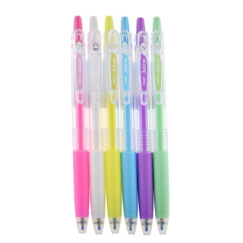 京东PLUS会员： PILOT 百乐 LJU-60EF Juice果汁中性笔 0.5mm 粉嫩6色套装 *3件 图2