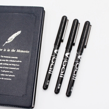 京东PLUS会员： PILOT 百乐 BL-VB5 直液式中性笔 0.5mm 黑色 12支装 *3件 图4