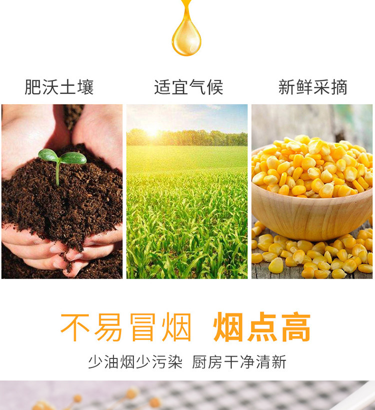 历史低价 北大荒 新鲜玉米油非转基因食用油5L 图5