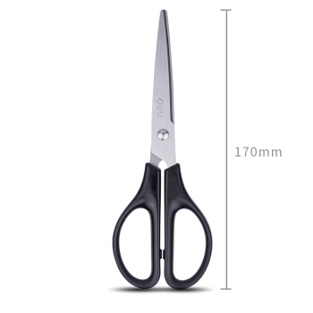 凑单品： deli 得力 0603 中号剪刀 1把 黑色 170mm 图3