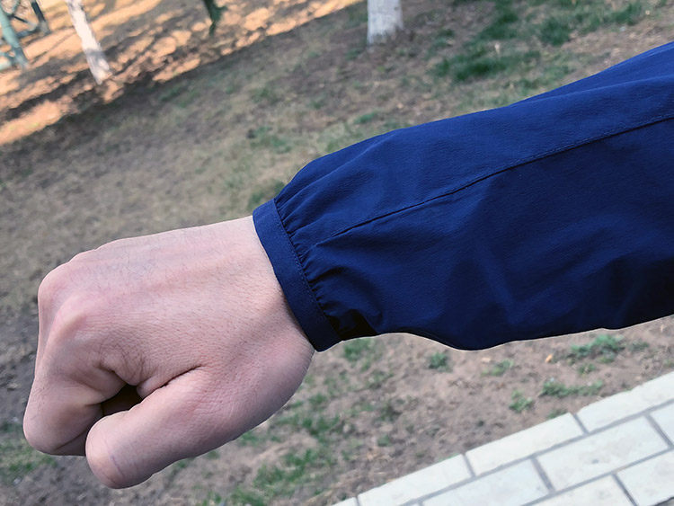地球科学家 防风防泼水防晒 透气有弹力 男全功能皮肤风衣 图4