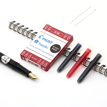 凑单品： PILOT 百乐 IC-50 钢笔墨囊 黑色 6支装 图5