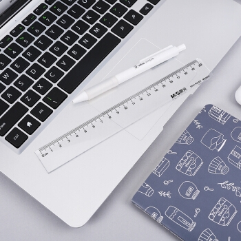 M&G 晨光 ARL96004 塑料学生绘图直尺 20cm 单把装 *24件 图5