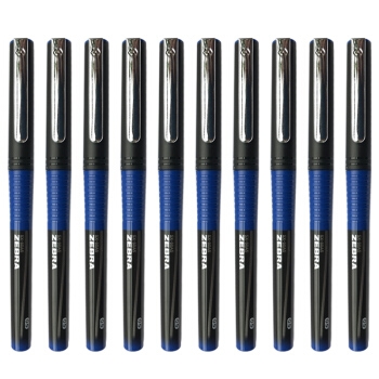 京东PLUS会员： ZEBRA 斑马 C-JB1 银蛇直液式中性笔 0.5mm 10支装 *4件 图1