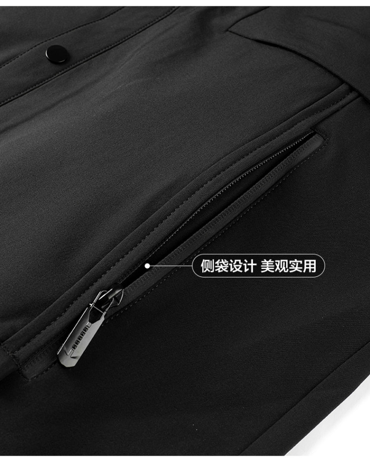 红豆 DXIOF015S 春季男士连帽风衣 休闲外套 图8