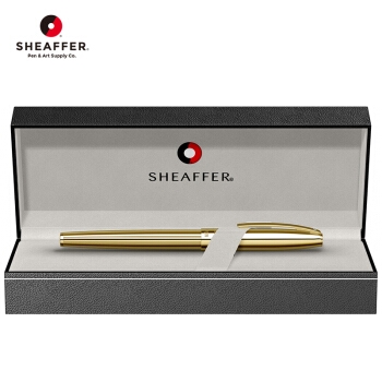 sheaffer 犀飞利 战斧系列 明尖钢笔套装 条饰纹镀金F尖 图5