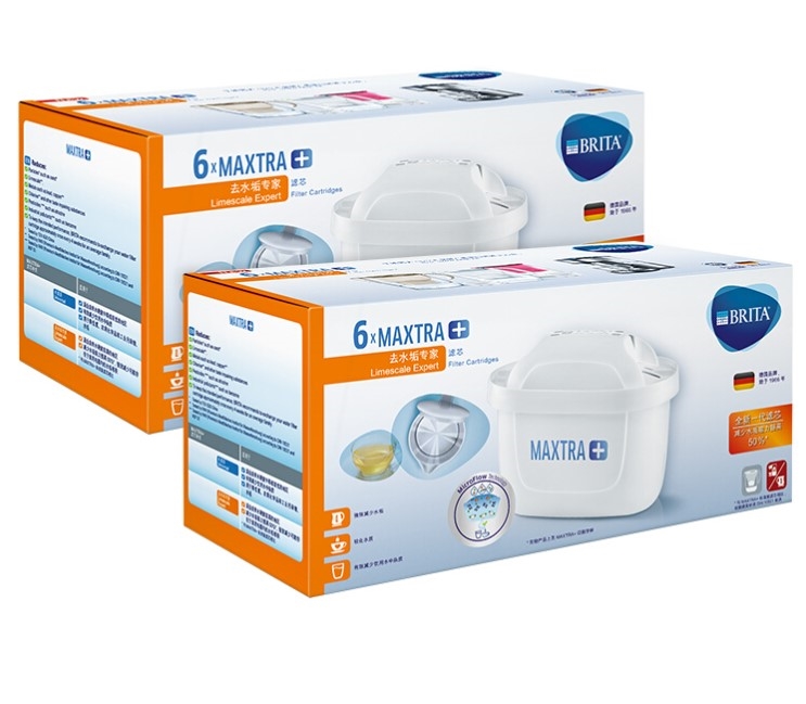 历史低价、限地区： BRITA 碧然德 MAXTRA+LE 去水垢专家滤芯 12枚 图1