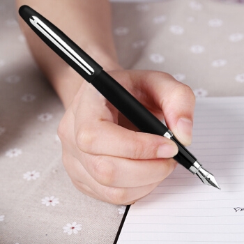 Sheaffer 犀飞利 VFM系列 钢笔 磨砂黑钢杆 F尖 图2