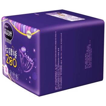 kotex 高洁丝 放肆睡卫生巾 280mm*16片 *7件 图4