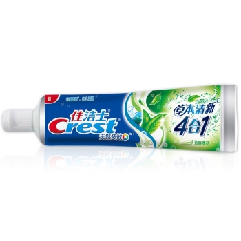 Crest 佳洁士 天然多效 草本清新四合一 牙膏 180g *11件 图1