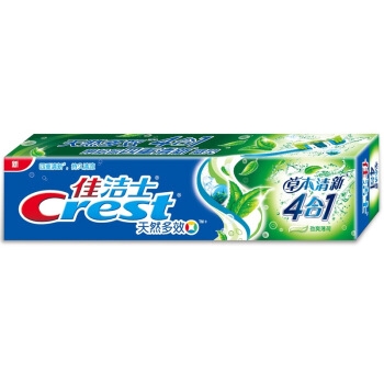 Crest 佳洁士 天然多效 草本清新四合一 牙膏 180g *11件 图5