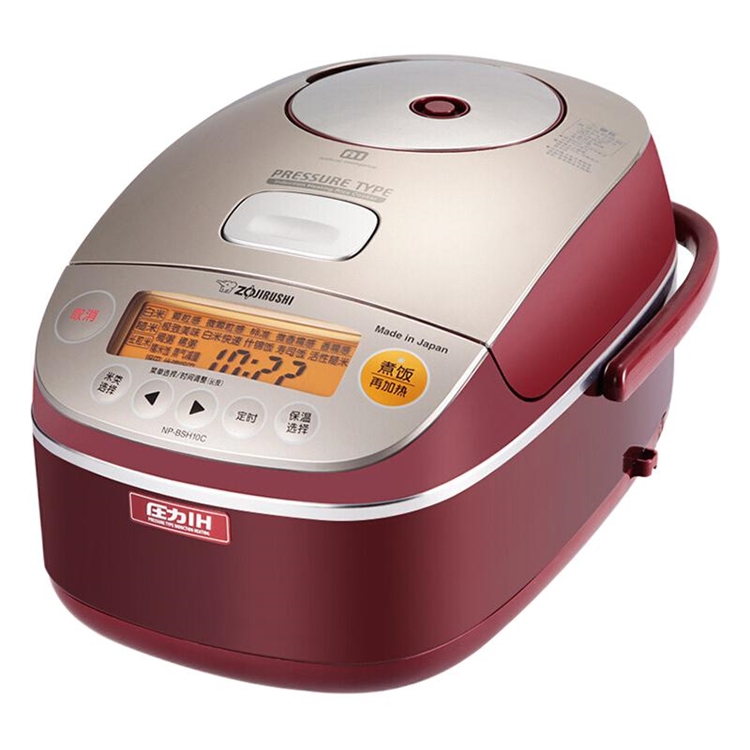 历史低价： ZOJIRUSHI 象印 NP-BSH10C 电饭煲 3L 红色 图1
