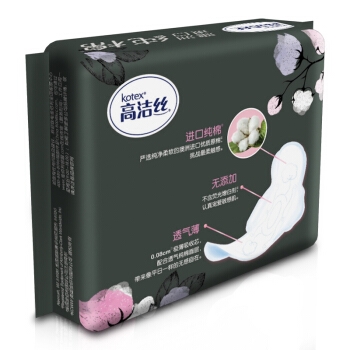 kotex 高洁丝 日用超薄卫生巾 240mm*8片 *7件 图4