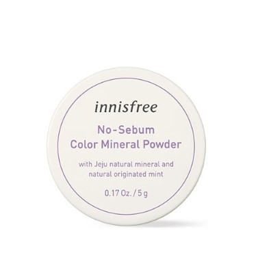 innisfree 悦诗风吟 控油矿物质修饰泛黄散粉 柔情紫 5g *7件 图1