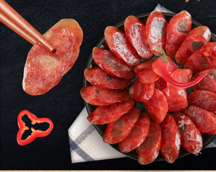 和道家 广式腊肠 咸甜不腻 400g 图7