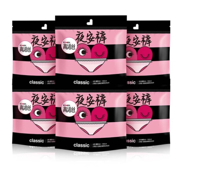 kotex 高洁丝 夜安裤裤型卫生巾 L码*12条 *5件 图1