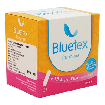 Bluetex 蓝宝丝 卫生棉条 短导管式 大流量 18支 *5件 图2