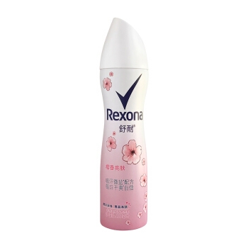 京东PLUS会员: Rexona 舒耐 爽身香体喷雾 樱花 樱香亮肤 150ml(买2赠同款35ml*2瓶) *7件 图1