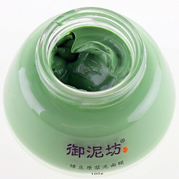 京东PLUS会员: UNIFON 御泥坊 绿豆原浆泥面膜 90ml 图4