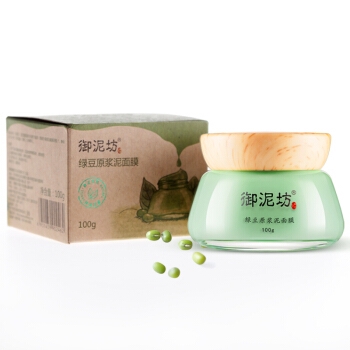 京东PLUS会员: UNIFON 御泥坊 绿豆原浆泥面膜 90ml 图3