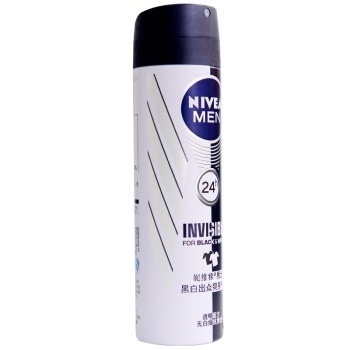 NIVEA 妮维雅 黑白出众 男士爽身气雾 150ml 图3