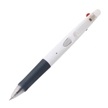 ZEBRA 斑马 B3A3 多功能三色圆珠笔 0.7mm 白色杆 图1