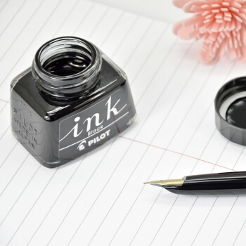 PILOT 百乐 INK-30-B 非碳素墨水 30ml 黑色 图2