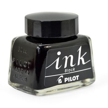 PILOT 百乐 INK-30-B 非碳素墨水 30ml 黑色 图4