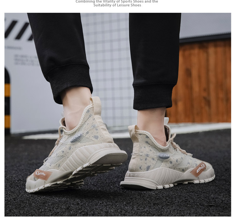 啄木鸟 Plover 飞织网面休闲运动鞋 图7