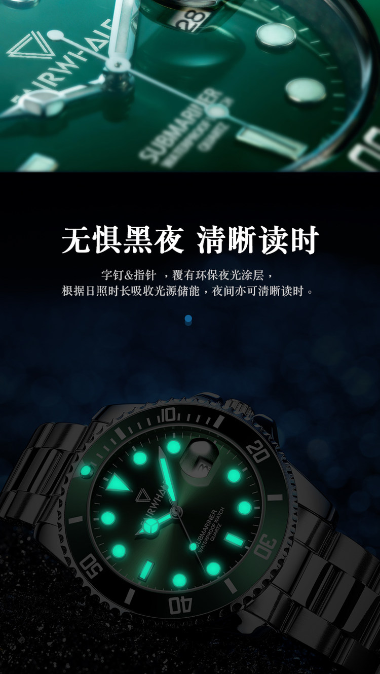 MARK FAIRWHALE 马克华菲 FW-5420 男士石英表 图7