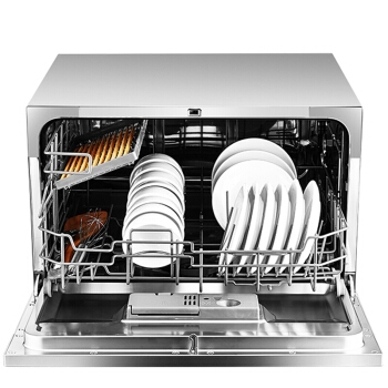 京东PLUS会员： Whirlpool 惠而浦 ADD10T9361A 台式洗碗机 6套 图2