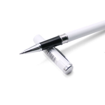 ZEBRA 斑马 C-JJ4-CN 晶灿金属中性笔 单支装 白杆黑芯 图3