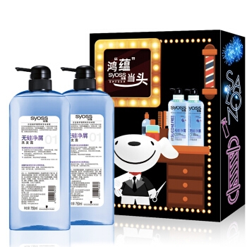 syoss 丝蕴 无硅净屑洗发露 750ml*2瓶 图2