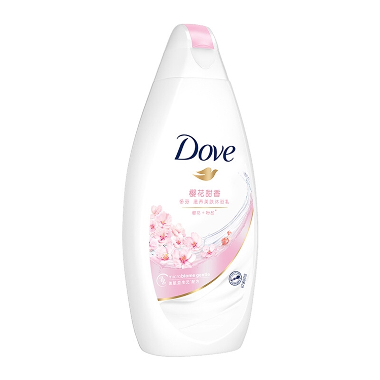 Dove 多芬 樱花甜香滋养美肤沐浴乳 400g 图4