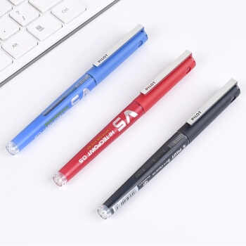 PLUS会员： PILOT 百乐 BXC-V5 可换墨囊直液式中性笔 0.5mm 黑色 12支 图5