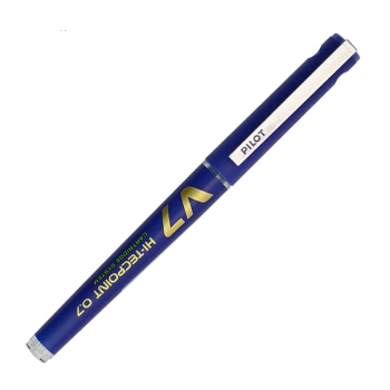PLUS会员： PILOT 百乐 BXC-V7 可换墨囊中性笔 蓝色 0.7mm 6支装 图2