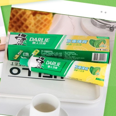 DARLIE 黑人 双重薄荷牙膏 120g 图2