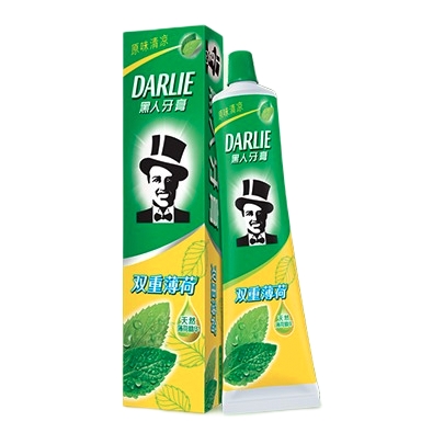 DARLIE 黑人 双重薄荷牙膏 120g 图1