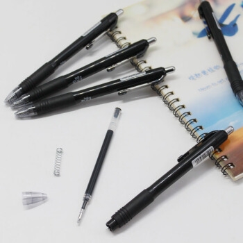 PLUS会员： ZEBRA 斑马牌 C-JJ3 按动中性笔 0.5mm 黑色 10支装 图5