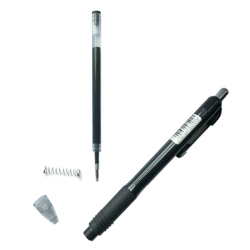 PLUS会员： ZEBRA 斑马牌 C-JJ3 按动中性笔 0.5mm 黑色 10支装 图3